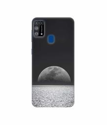 Amazon Brand - Solimo Designer Half Moon View 3D Printed Hard Back Case Mobile Cover for Samsung Galaxy M31