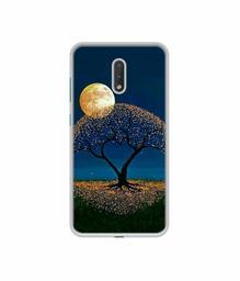 Amazon Brand - Solimo Designer Dark Night View UV Printed Soft Back Case Mobile Cover for Nokia 2.3