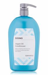 Amazon Brand - Solimo Argan Oil Conditioner, 33.8 fl. oz