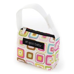 Ah Goo Baby Pacifier Holder and Tote, Gumdrop Pattern