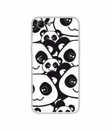 Amazon Brand - Solimo Designer Panda Texture UV Printed Soft Back Case Mobile Cover for Oppo A83