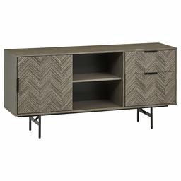 Amazon Brand – Rivet Corban Contemporary 2-Drawer Media Console, 75