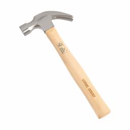 AmazonBasics Hickory Handle Claw Hammer - Forged Steel Construction, 20 oz.