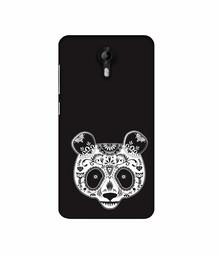 Amazon Brand - Solimo Designer Panda Illustrator 3D Printed Hard Back Case Mobile Cover for Micromax Canvas Nitro 4G E455