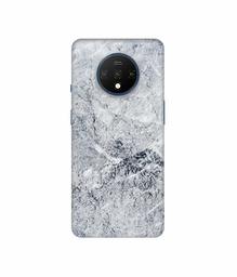 Amazon Brand - Solimo Designer Grayish Marble 3D Printed Hard Back Case Mobile Cover for OnePlus 7T