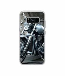 Amazon Brand - Solimo Designer Motorcycle UV Printed Soft Back Case Mobile Cover for Samsung Galaxy S8