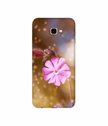 Amazon Brand - Solimo Designer Pink Flower 3D Printed Hard Back Case Mobile Cover for Samsung Galaxy J4 Plus