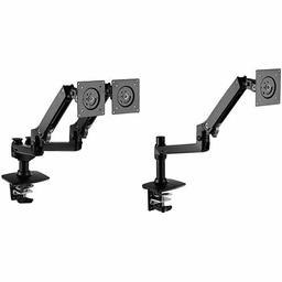 AmazonBasics Dual Monitor Arms with Single Monitor Arm