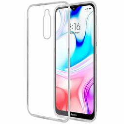 Amazon Brand - Solimo Mobile Cover for Mi Redmi 8 (Soft & Flexible Back Case), Transparent