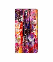 Amazon Brand - Solimo Designer Mashup of Multicolor 3D Printed Hard Back Case Mobile Cover for Sony Xperia C5 Ultra Dual