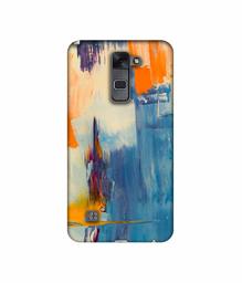 Amazon Brand - Solimo Designer Multicolor Brush Texture 3D Printed Hard Back Case Mobile Cover for LG Stylus 2