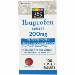 365 Everyday Value, Ibuprofen Tablets 200mg, 100 ct