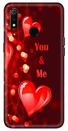 Amazon Brand - Solimo Designer Heart Design 3D Printed Hard Back Case Mobile Cover for Realme 3 / Realme 3i