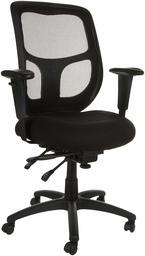 AmazonBasics Mesh Fabric Executive High-Back Chair, Black