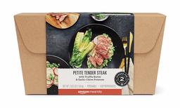 Amazon Meal Kits, Petite Tender Steak with Truffle Butter & Garlic-Chive Potatoes