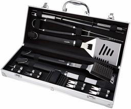 AmazonBasics Grillwerkzeug-Set, 15-teilig (erneuert)