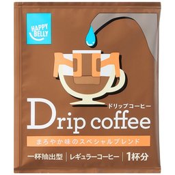 [Amazonブランド]Happy Belly ドリップコーヒー まろやか味のスペシャルブレンド 100P