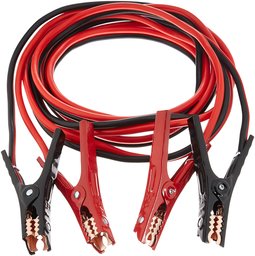 Amazonbasics Jumper Cable for Car Battery, 4 Gauge, 6.09 Meters