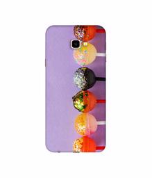 Amazon Brand - Solimo Designer Gilliter Lollipops 3D Printed Hard Back Case Mobile Cover for Samsung Galaxy J4 Plus