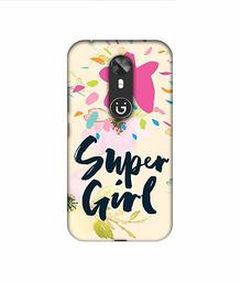 Amazon Brand - Solimo Designer Super Girl 3D Printed Hard Back Case Mobile Cover for Gionee A1