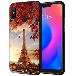 Amazon Brand - Solimo Designer Paris Printed Hard Back Case Mobile Cover for Redmi 6 Pro