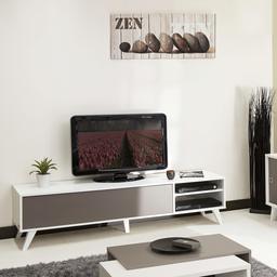 Marca Amazon - Movian Prism TV Stand with Door