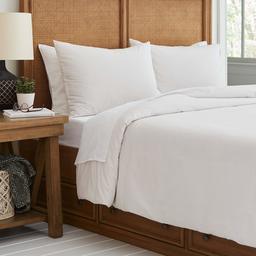 Stone & Beam Duvet-Cover-Sets Grey/White Pin Stripe King