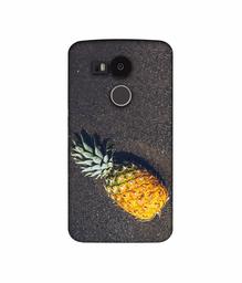 Amazon Brand - Solimo Designer Pineapple 3D Printed Hard Back Case Mobile Cover for LG Nexus 5X