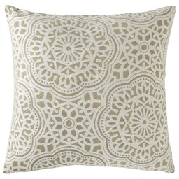 Amazon Brand – Stone & Beam Medallion Decorative Throw Pillow, 17