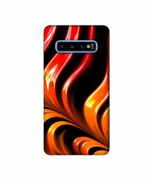 Amazon Brand - Solimo Designer Malte Chocolate 3D Printed Hard Back Case Mobile Cover for Samsung Galaxy S10 Plus