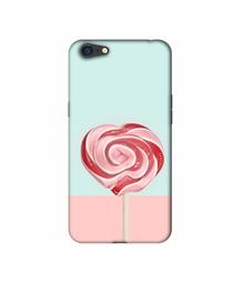 Amazon Brand - Solimo Designer Round Candy 3D Printed Hard Back Case Mobile Cover for Oppo A71