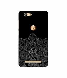 Amazon Brand - Solimo Designer Peacock Pattern 3D Printed Hard Back Case Mobile Cover for Gionee F103 Pro