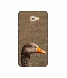 Amazon Brand - Solimo Designer Duck Face 3D Printed Hard Back Case Mobile Cover for Samsung Galaxy C7 Pro