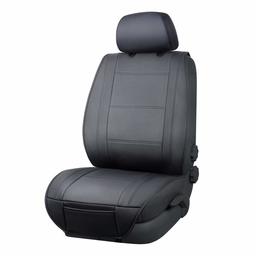 AmazonBasics Deluxe Sideless Universal Fit Leatherette Seat Cover Black SJD634567772