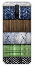 Amazon Brand - Solimo Designer Multicolor Woven Fabric Design Printed Soft Back Case Mobile Cover for Poco X2 / Xiaomi Redmi K30