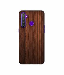 Amazon Brand - Solimo Designer Wooden Texture 3D Printed Hard Back Case Mobile Cover for Realme 5 Pro