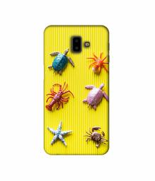 Amazon Brand - Solimo Designer Sea Animals 3D Printed Hard Back Case Mobile Cover for Samsung Galaxy J6 Plus