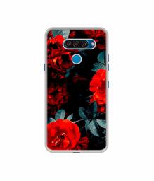 Amazon Brand - Solimo Designer Rose Photography UV Printed Soft Back Case Mobile Cover for LG Q60