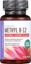 Whole Foods Market, Methyl B-12 Lozenges 5000mcg, Cherry Flavor, 60 ct