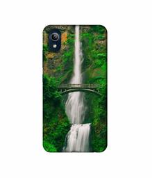 Amazon Brand - Solimo Designer Waterfall 3D Printed Hard Back Case Mobile Cover for Vivo Y91i