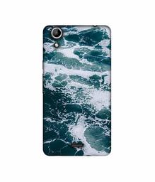 Amazon Brand - Solimo Designer Sea Waves 3D Printed Hard Back Case Mobile Cover for Micromax Canvas Selfie 2 Q340