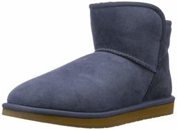 206 Collective Women's Bellevue Shearling Ankle Boot, Navy, 10.5 B US