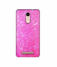 Amazon Brand - Solimo Designer Pink Sparkle 3D Printed Hard Back Case Mobile Cover for Xiaomi Redmi Note 3