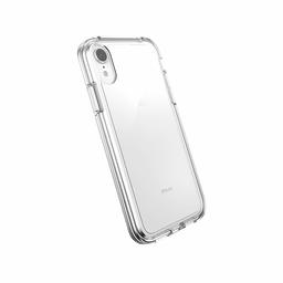 AmazonBasics Dual-Layer Case for iPhone XR, Clear (Renewed)