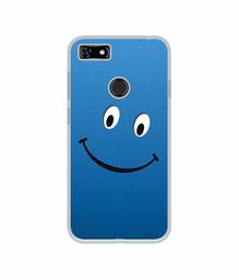 Amazon Brand - Solimo Designer Happy UV Printed Soft Back Case Mobile Cover for Lenovo A5