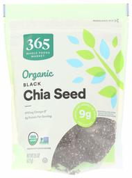 365 EVERYDAY VALUE Organic Black Chia Seeds, 15 OZ