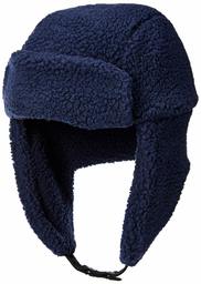 Amazon Brand - Goodthreads Men's Sherpa Trapper Hat, Navy, Small