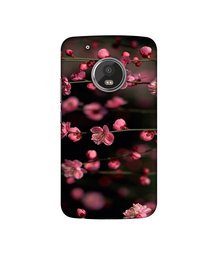 Amazon Brand - Solimo Designer Pink Flowers UV Printed Soft Back Case Mobile Cover for Motorola Moto G5 Plus