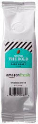 AmazonFresh Go For The Bold Ground Coffee, Dark Roast, 1.75 Ounce