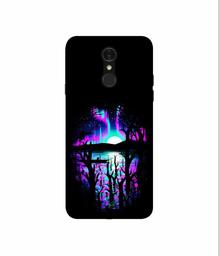 Amazon Brand - Solimo Designer Dark Scenery 3D Printed Hard Back Case Mobile Cover for LG Q7